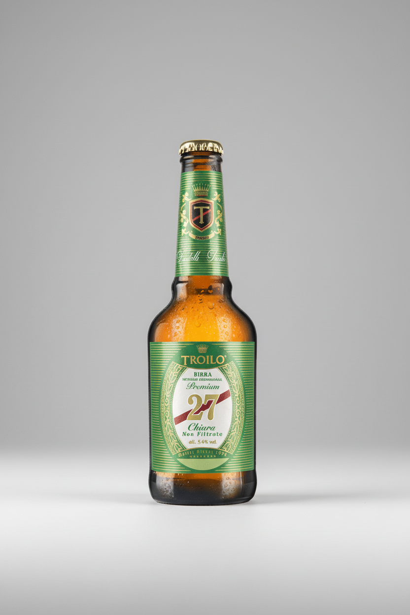 Birra 27 Artigianale Chiara Non Filtrata – Fresca, Leggera e dal Gusto Fruttato