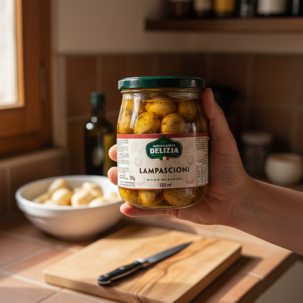 Lampascioni Delizia in Olio di Semi di Girasole – 580ml | Delizia