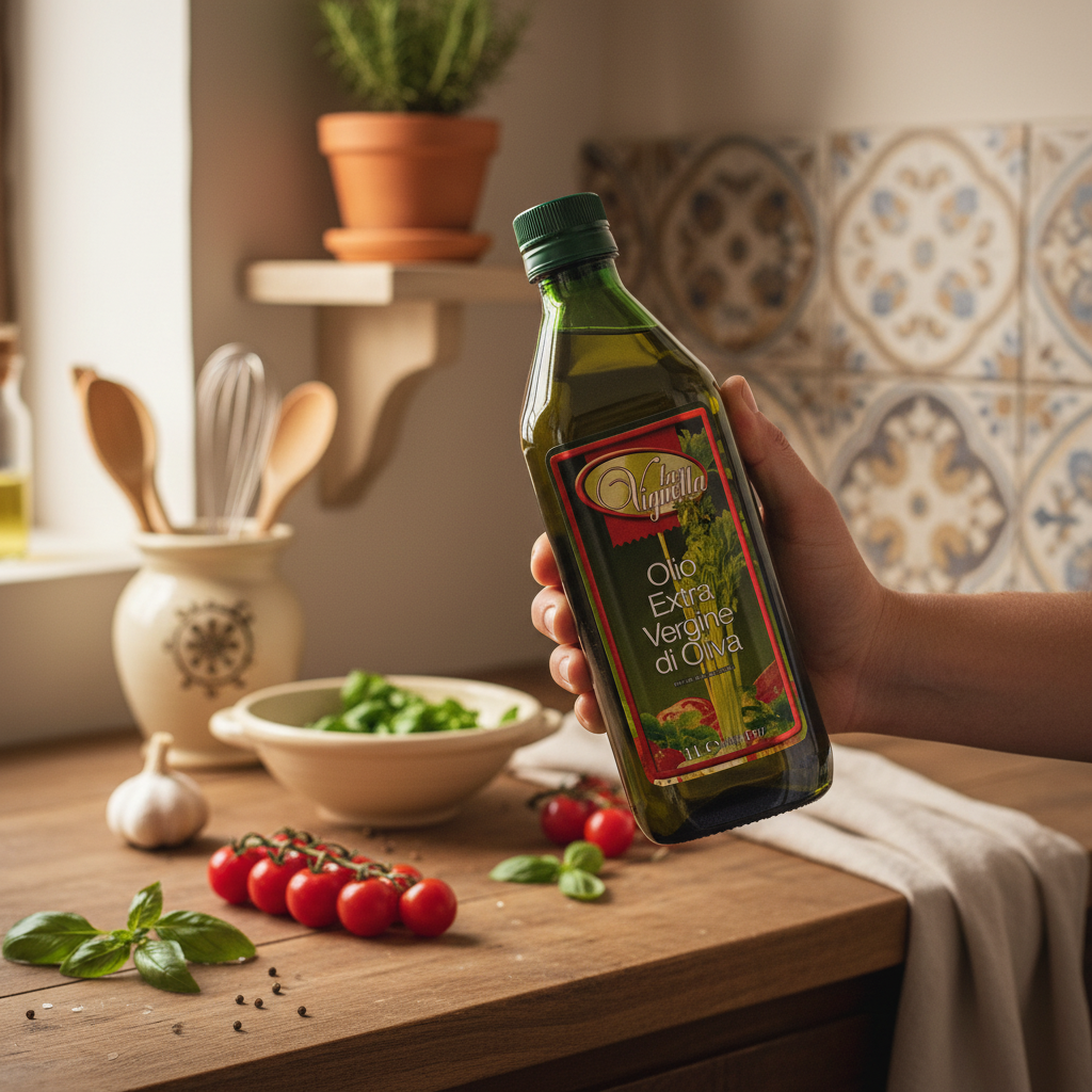 Olio Extra Vergine di Oliva La Vignella – Provenienza Europea | 1 Litro