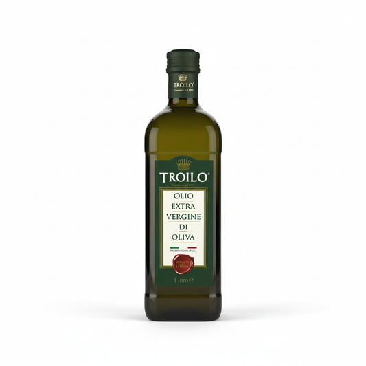 Olio Extra Vergine di Oliva Troilo – 1 Litro | 100% Olive Italiane