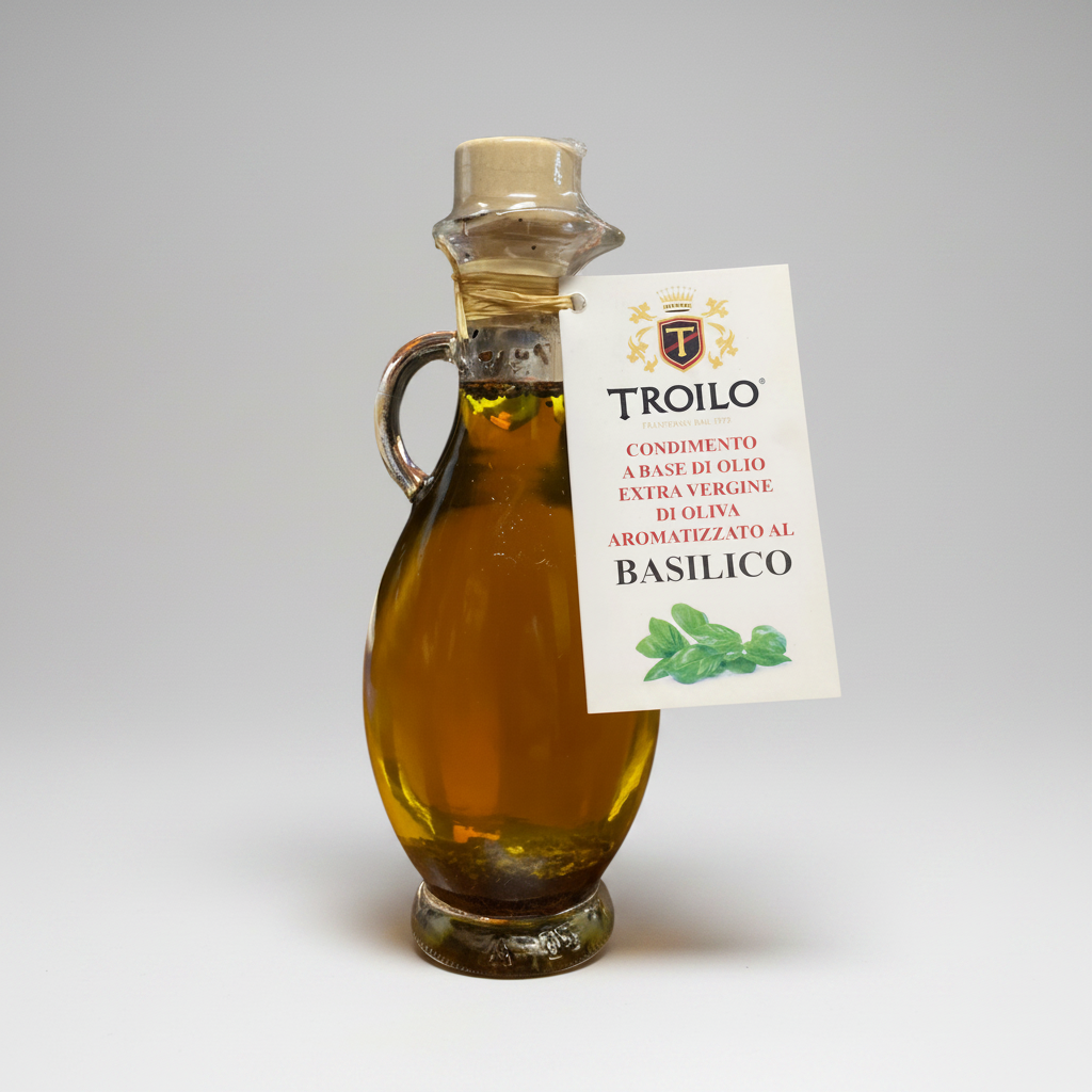 Olio Extravergine Aromatizzato al Basilico – Troilo