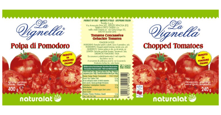 Polpa di Pomodoro La Vignella 400g – Confezione da 24 pz
