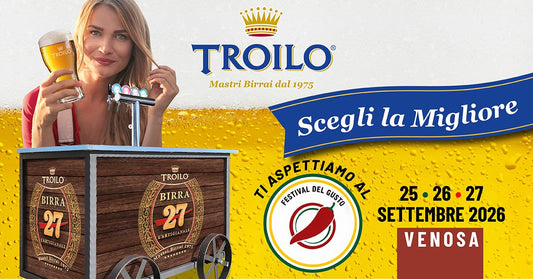 Troilo al Festival del Gusto di Venosa: tre giorni di birra, aperitivi e sapori autentici