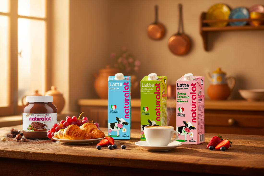 Latte Naturalat: intero, parzialmente scremato o senza lattosio? Scopri quale fa per te