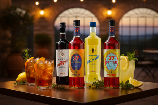 Liquori Troilo: Amaro, Limoncello, Aperitivo e Bitter – La Guida Completa alla Linea 27