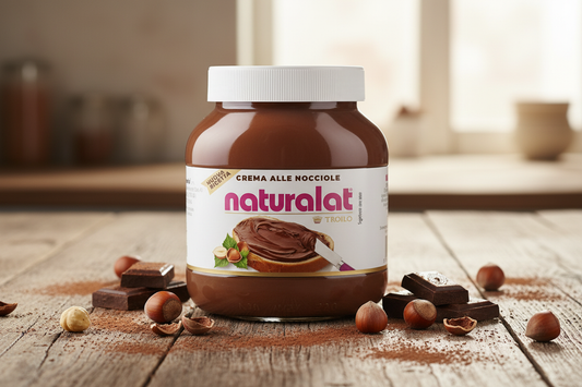 Crema alle Nocciole Naturalat 750g: La Spalmabile Artigianale per una Colazione Perfetta