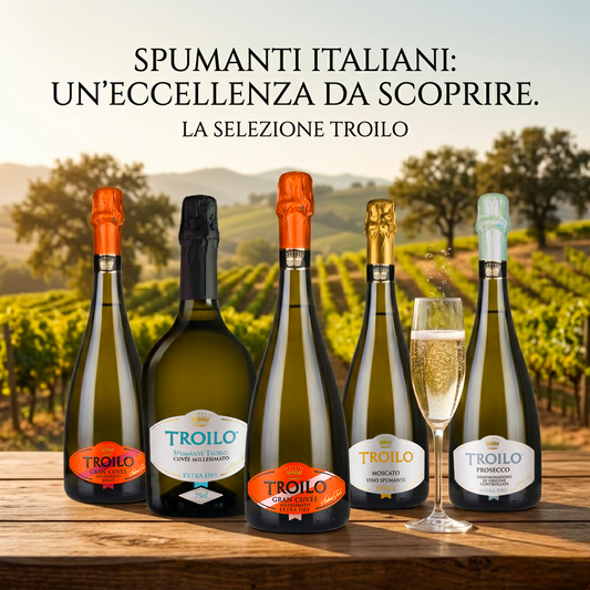 Spumanti Troilo: Prosecco, Moscato, Cuvée e Gran Cuvée – La Guida Completa alle Nostre Bollicine