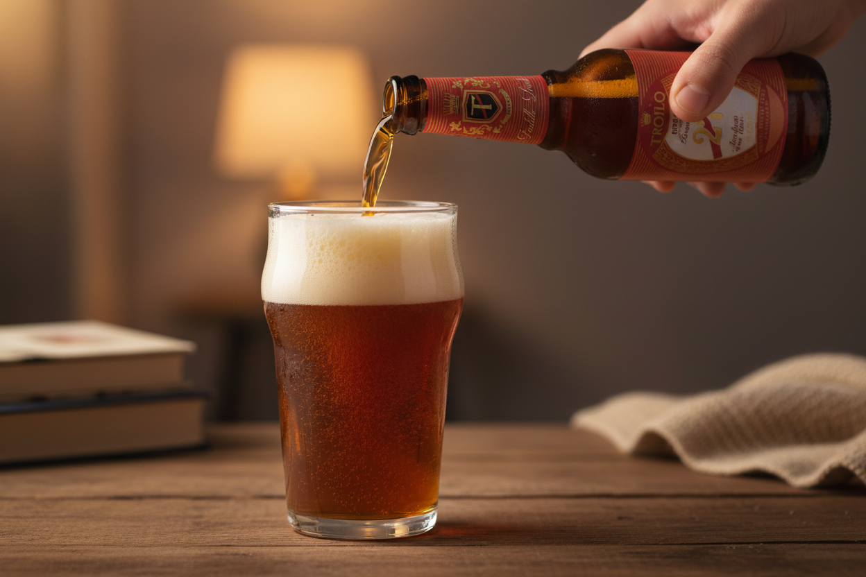 Birra 27 Artigianale Ambrata Non Filtrata – Note Caramellate e Finale Morbido
