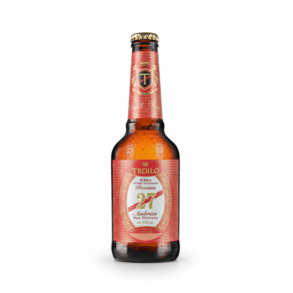 Birra 27 Artigianale Ambrata Non Filtrata – Note Caramellate e Finale Morbido