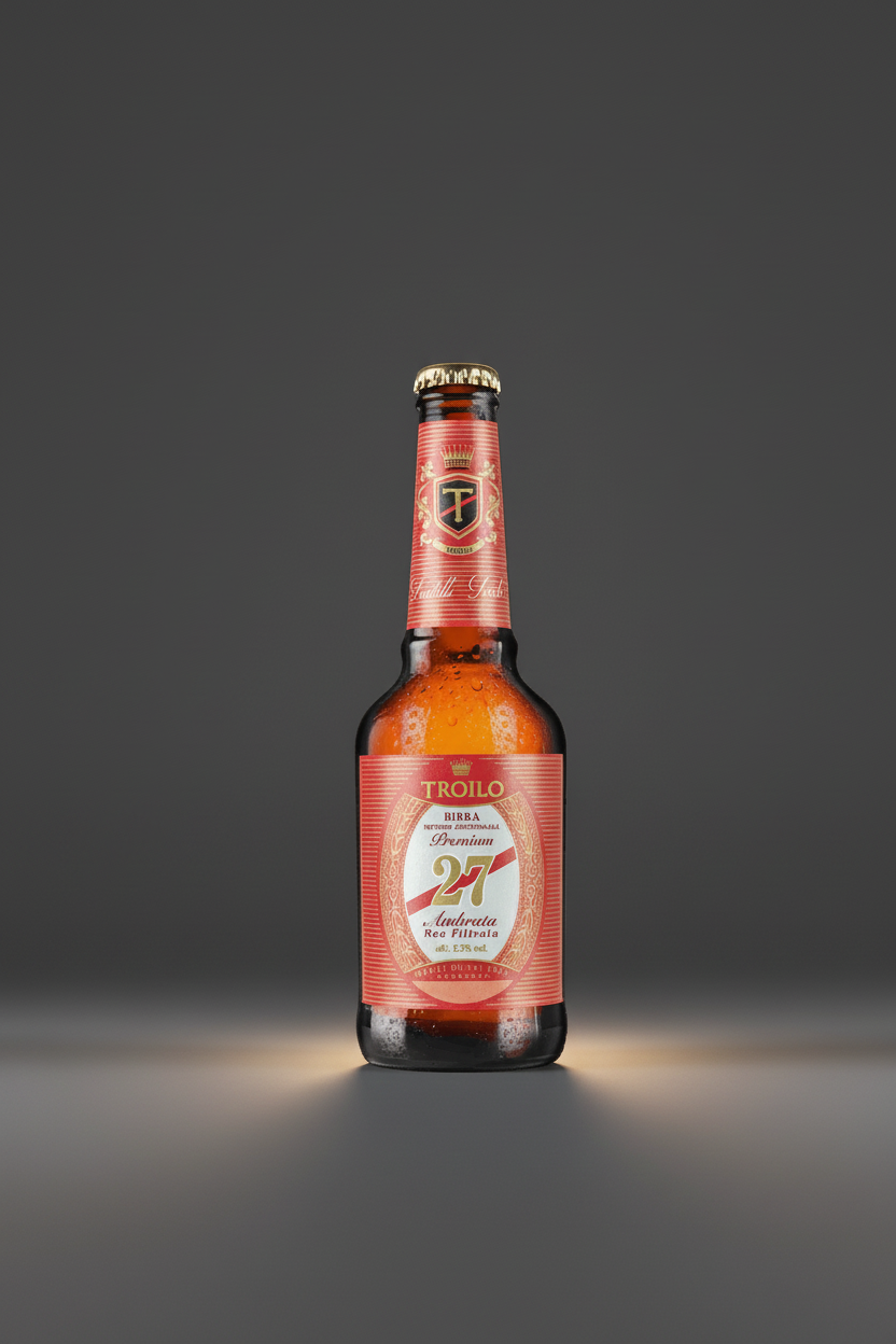 Birra 27 Artigianale Ambrata Non Filtrata – Note Caramellate e Finale Morbido