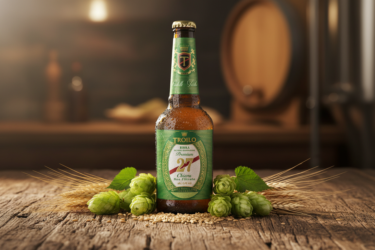 Birra 27 Artigianale Chiara Non Filtrata – Fresca, Leggera e dal Gusto Fruttato