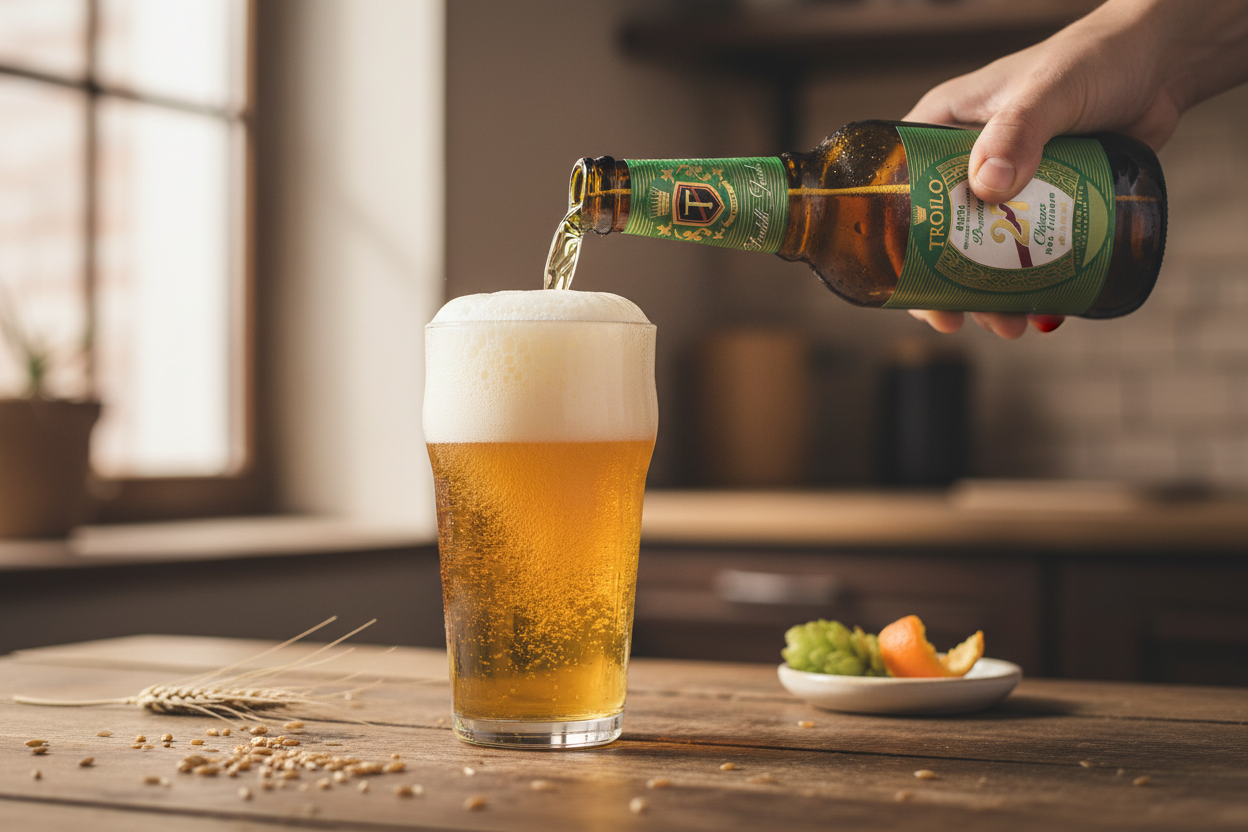 Birra 27 Artigianale Chiara Non Filtrata – Fresca, Leggera e dal Gusto Fruttato