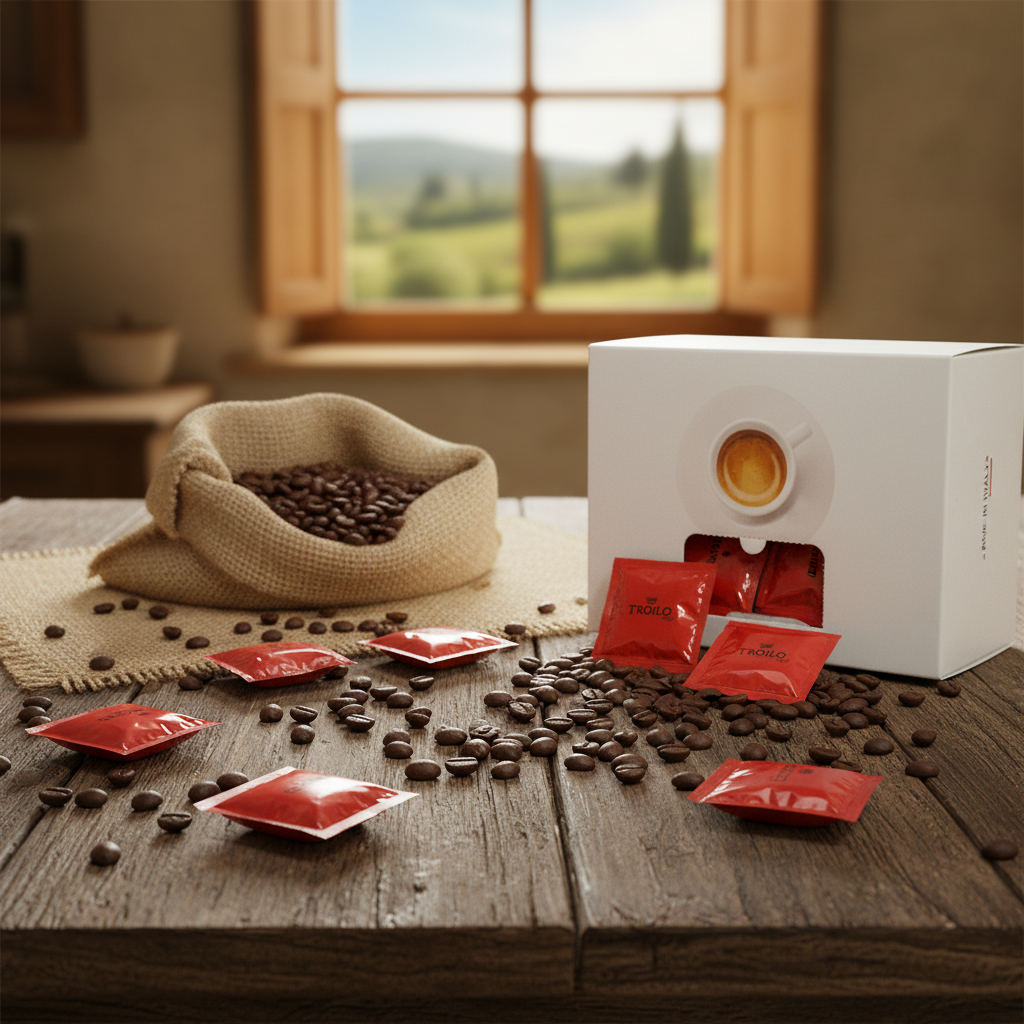 Caffè Troilo in Cialde – Miscela 100% Made in Italy | 100 Cialde