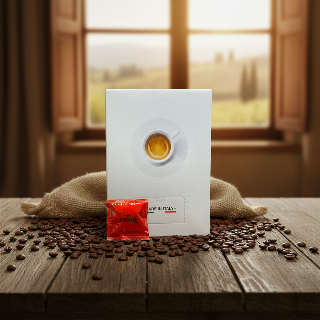 Caffè Troilo in Cialde – Miscela 100% Made in Italy | 150 Cialde