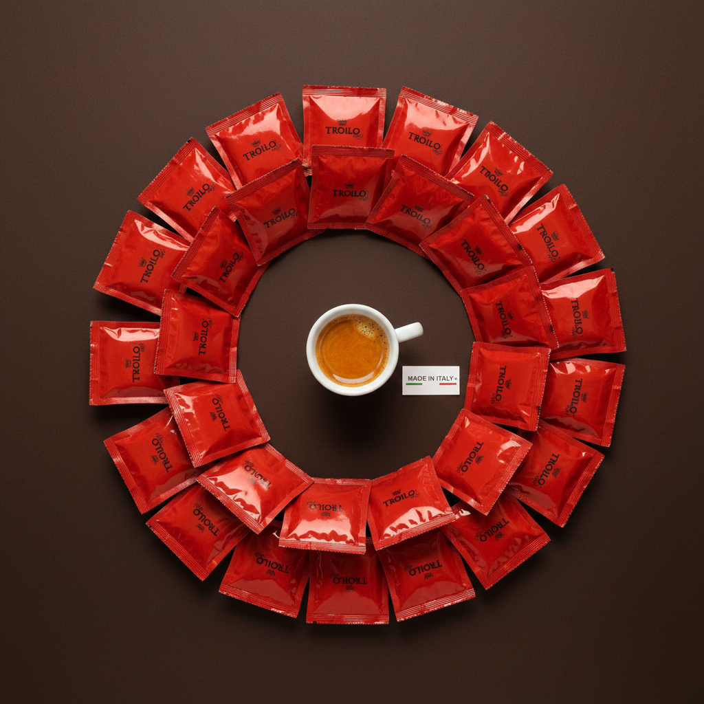 Caffè Troilo in Cialde – Miscela 100% Made in Italy | 50 Cialde