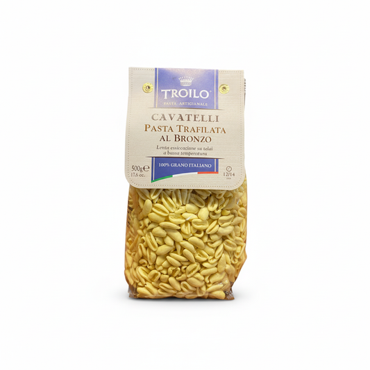Cavatelli Trafilati al Bronzo – Pasta Artigianale di Altamura | Troilo 500g