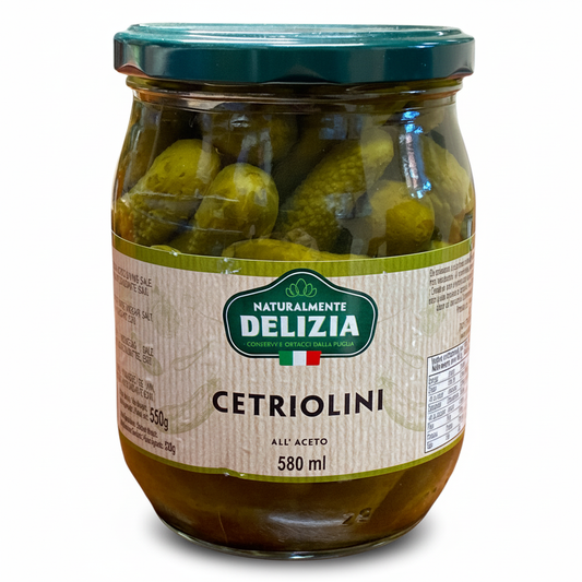 Cetriolini Delizia all'Aceto – 580ml | Troilo