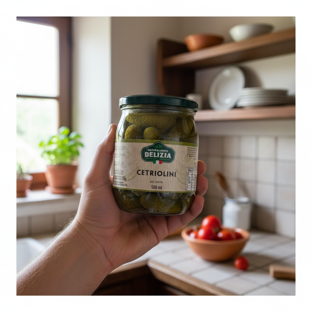 Cetriolini Delizia all'Aceto – 580ml | Troilo