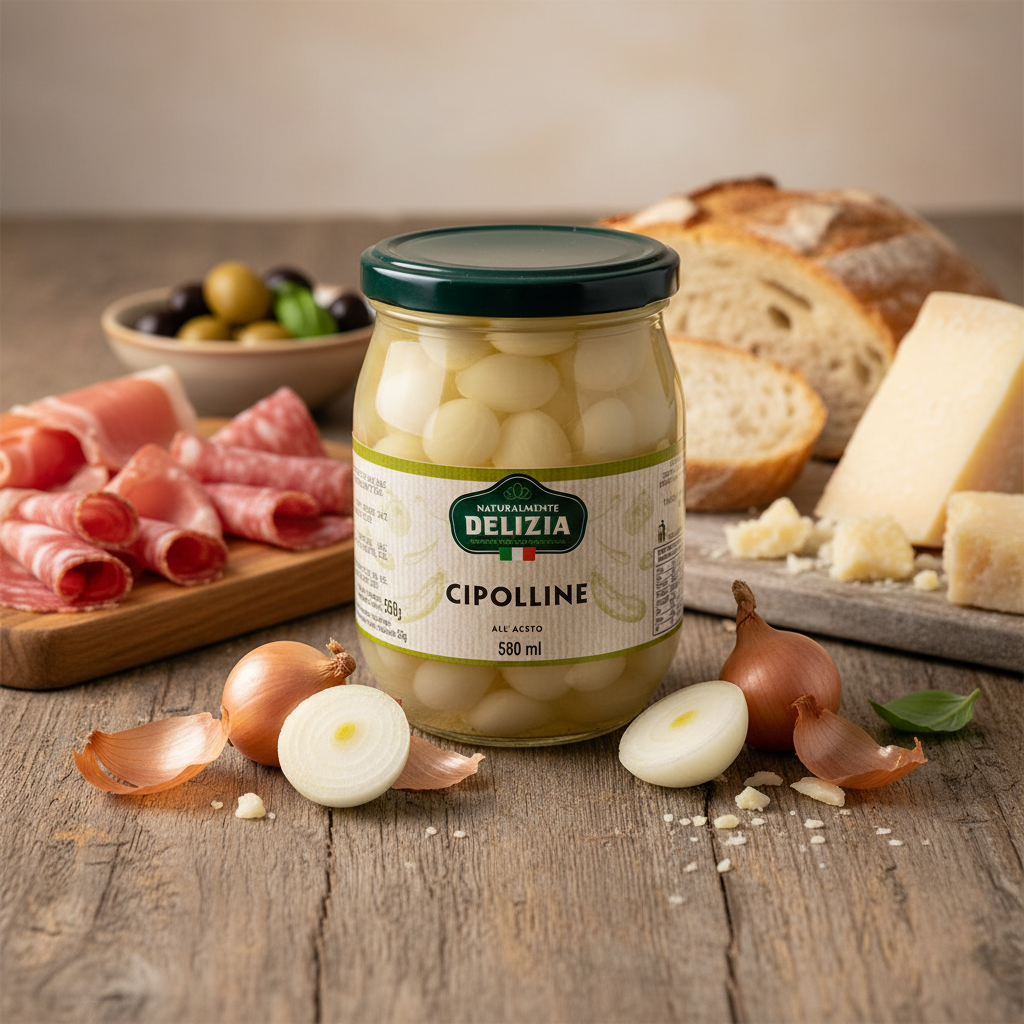 Cipolline Delizia all'Aceto – 580ml | Troilo