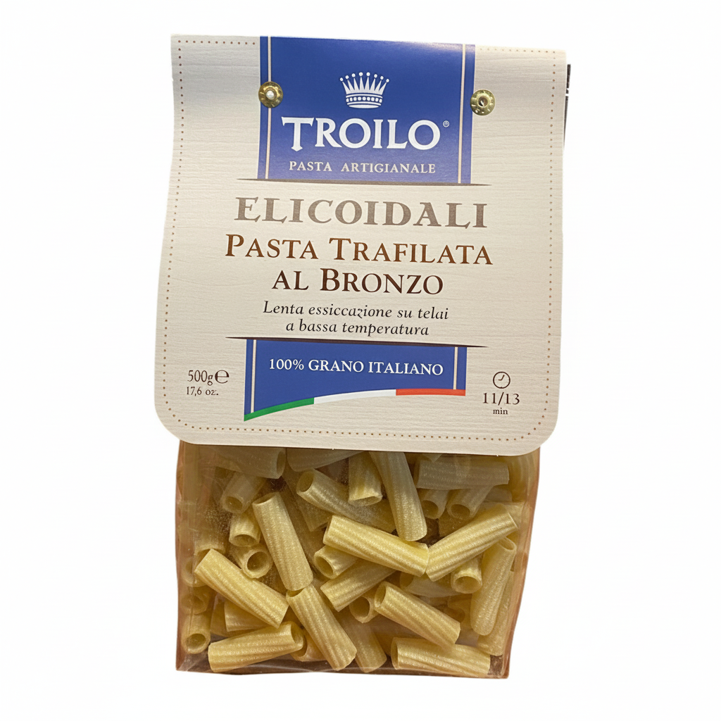 Elicoidali Trafilate al Bronzo – Pasta Artigianale di Altamura | Troilo 500g