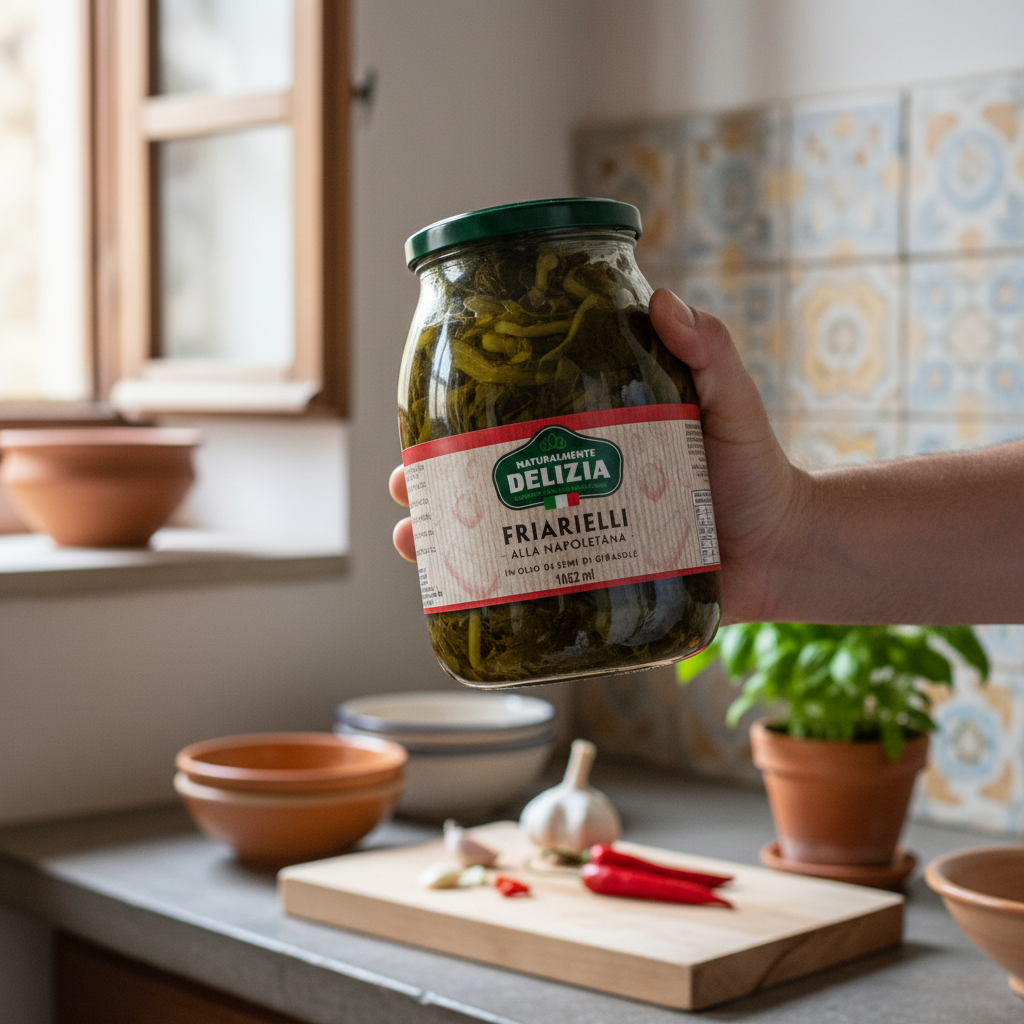 Friarielli alla Napoletana Sott’Olio – 1062ml | Delizia