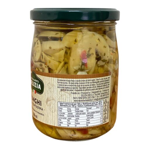Funghi alla Contadina in Olio di Semi di Girasole – 580ml | Delizia