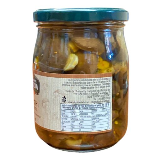 Funghi del Bosco Delizia in Olio di Semi di Girasole – 580ml | Troilo