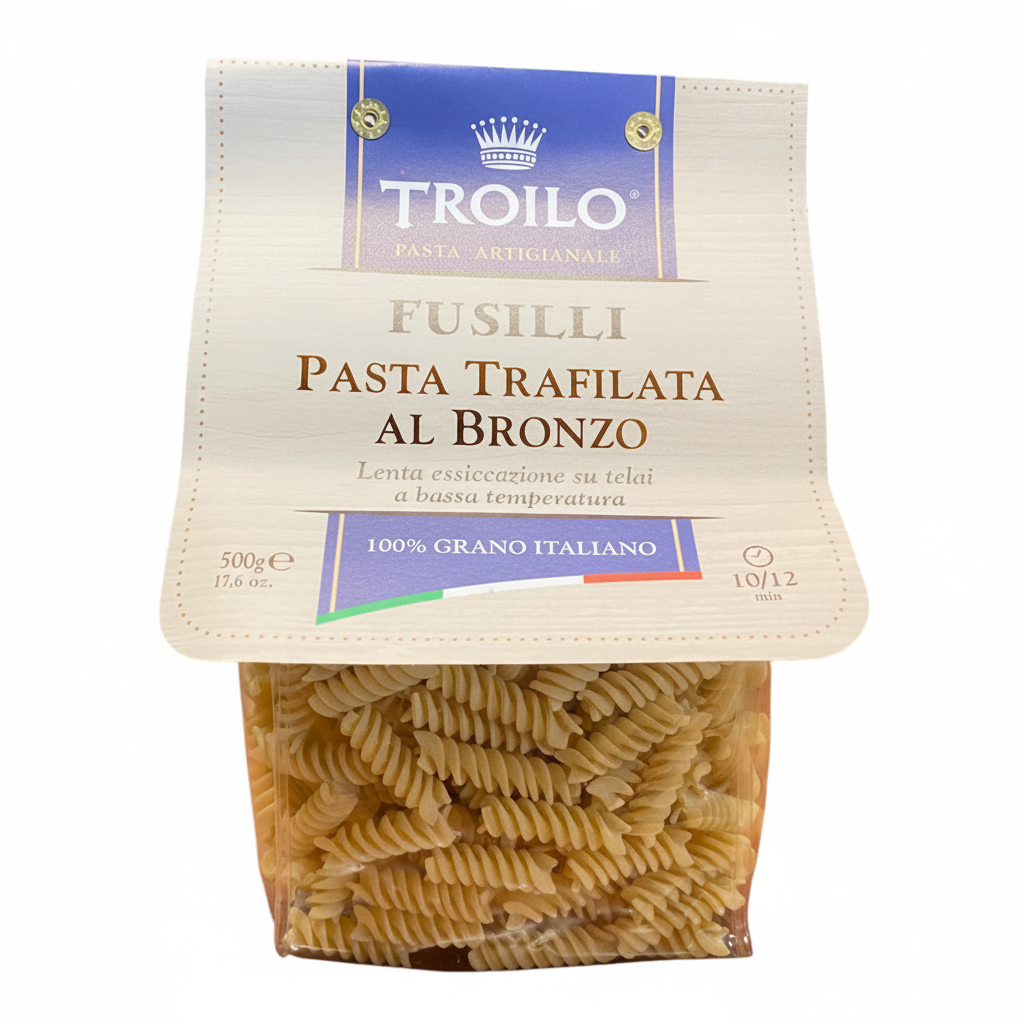 Fusilli Artigianali Trafilati al Bronzo Troilo – 500g | Pasta di Altamura