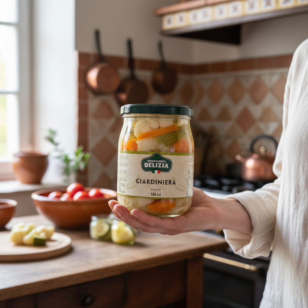 Giardiniera Delizia in Aceto – 580ml | Troilo