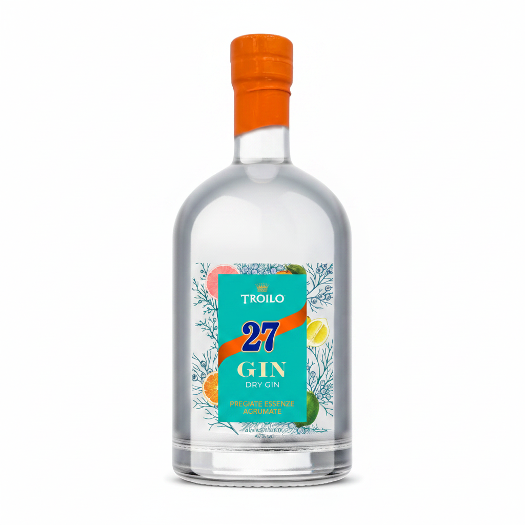 Gin Agrumato 27 Troilo – Distillato agli Agrumi 42% Vol