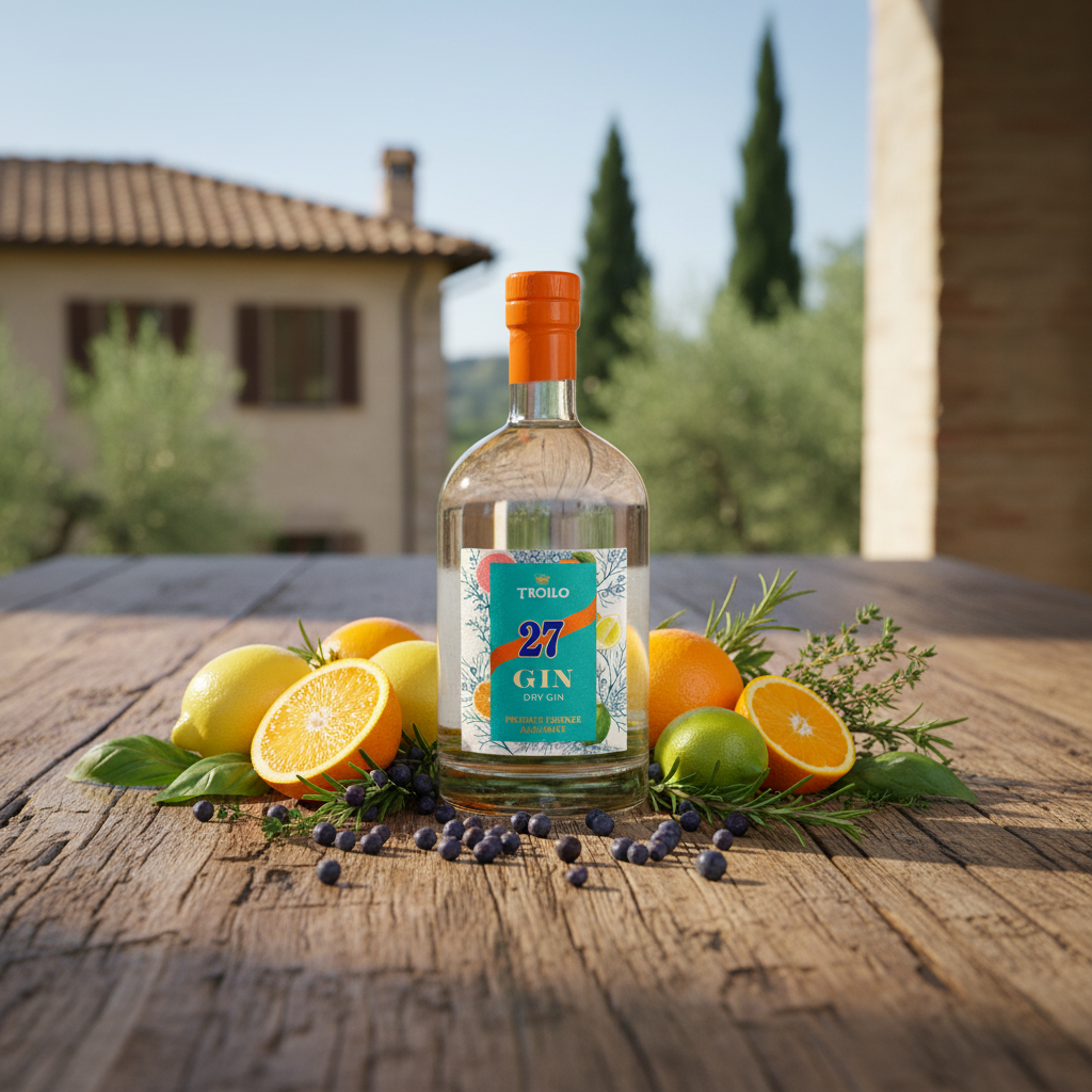 Gin Agrumato 27 Troilo – Distillato agli Agrumi 42% Vol