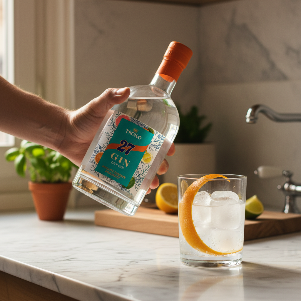 Gin Agrumato 27 Troilo – Distillato agli Agrumi 42% Vol