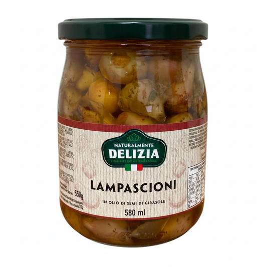 Lampascioni Delizia in Olio di Semi di Girasole – 580ml | Delizia