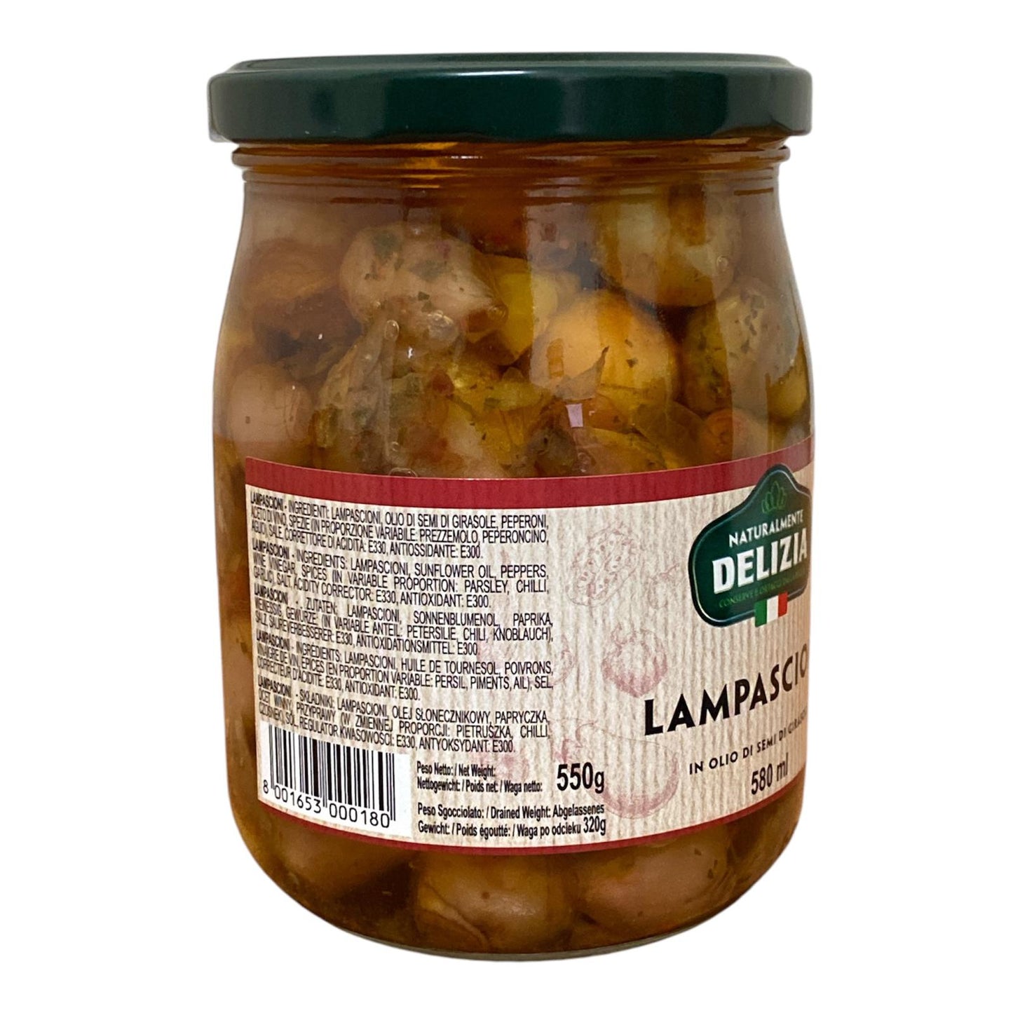 Lampascioni Delizia in Olio di Semi di Girasole – 580ml | Delizia