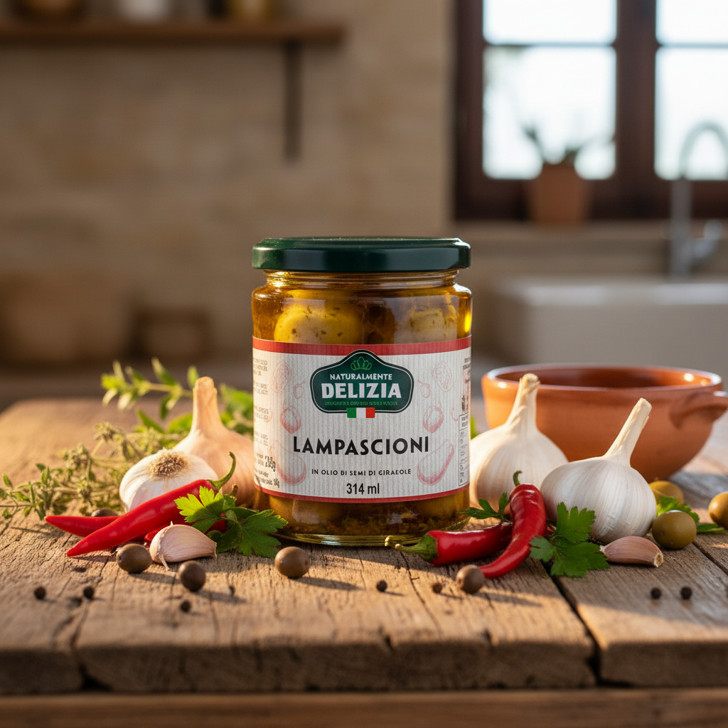 Lampascioni Delizia in Olio di Semi di Girasole | Delizia