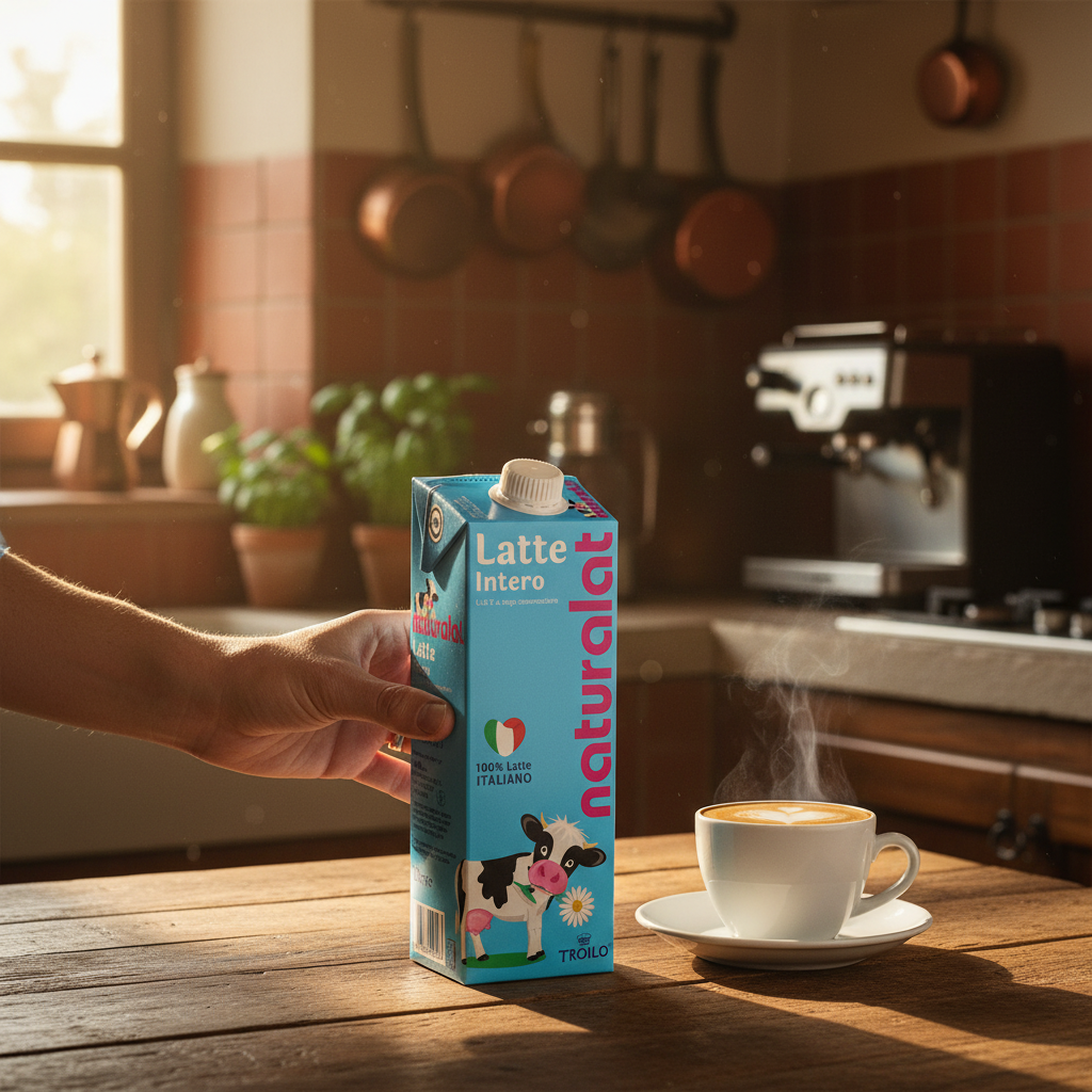 Latte Naturalat Intero 1L – Confezione da 12