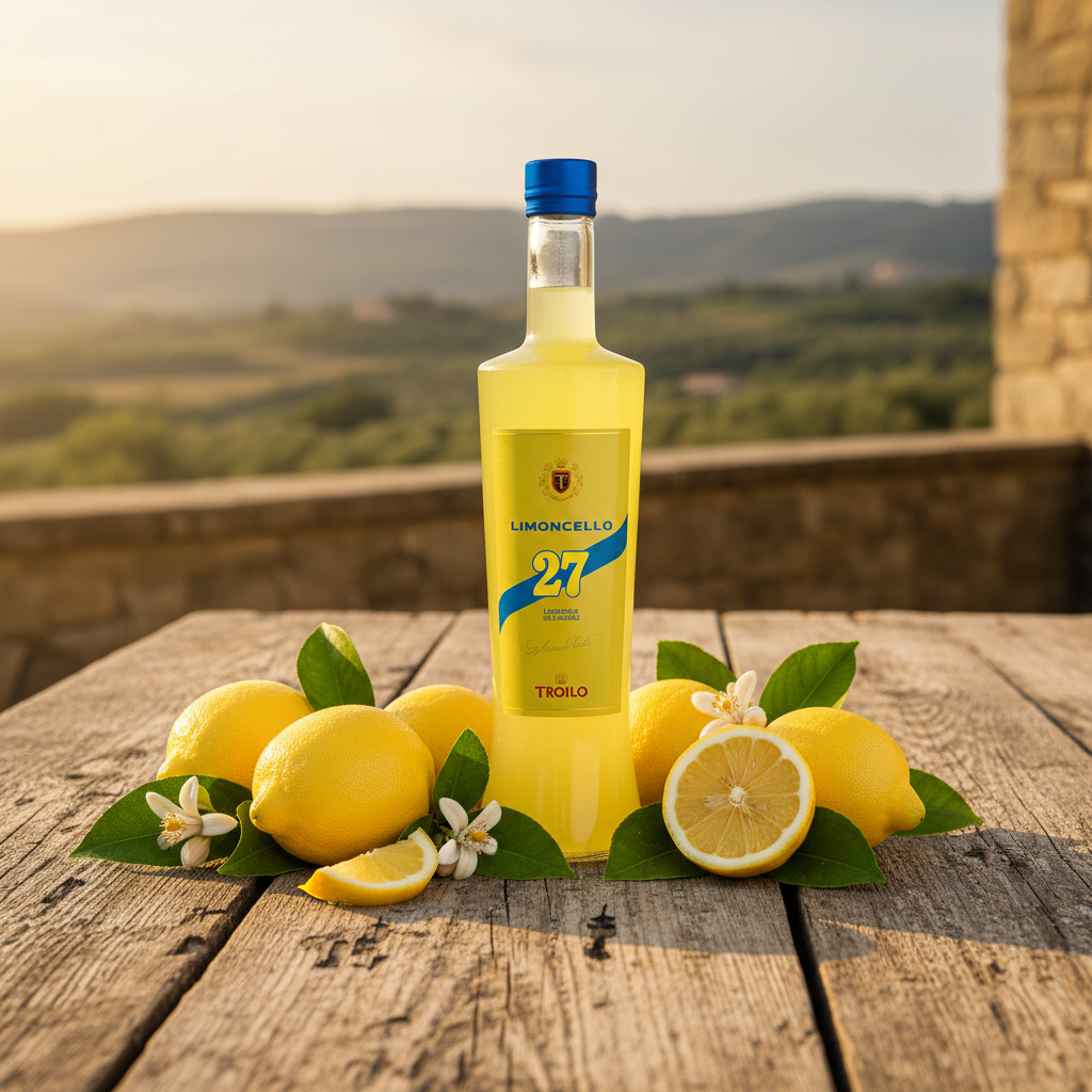 Limoncello 27 Troilo – Liquore Artigianale al Limone | 1 L | 30% Vol