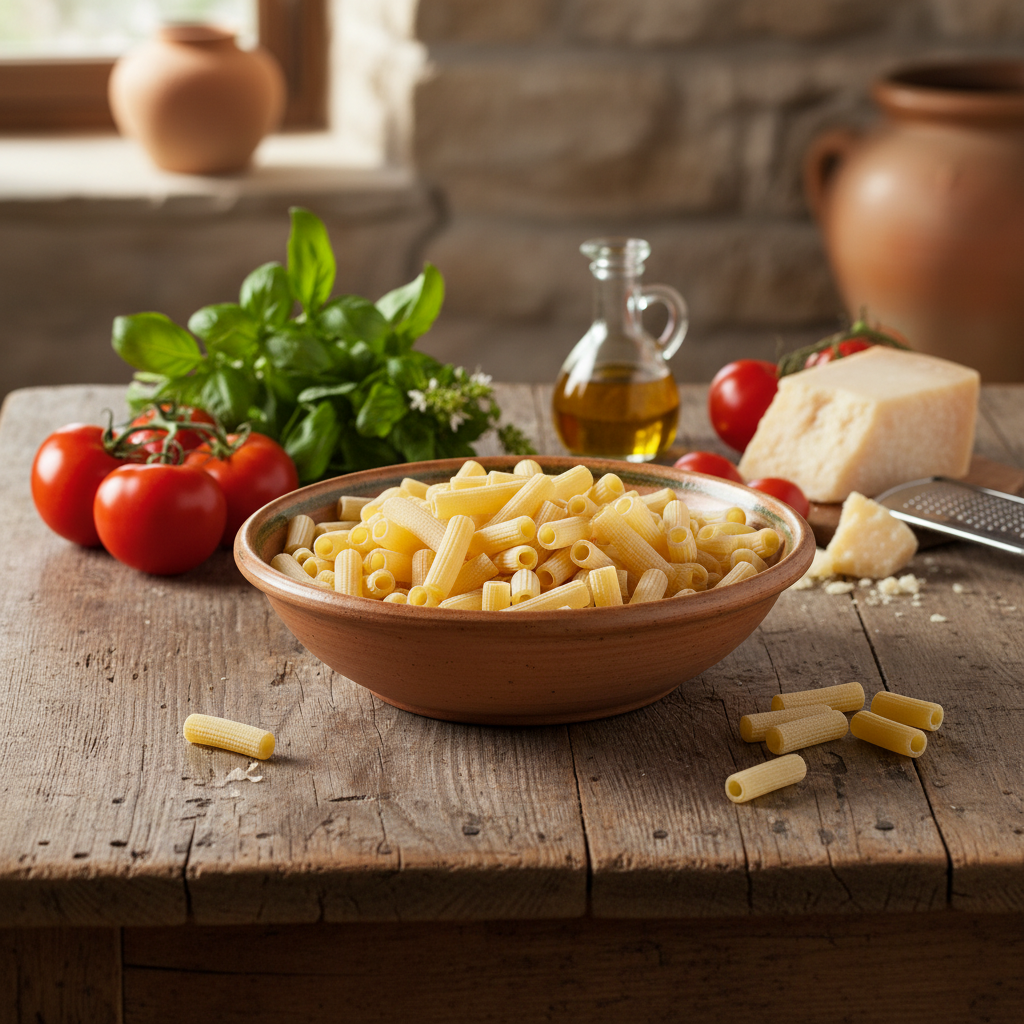 Maccheroni Rigati Trafilati al Bronzo – Pasta Artigianale di Altamura | Troilo 500g