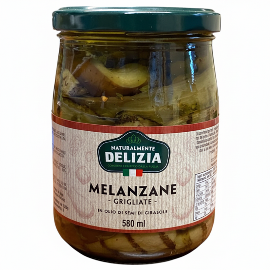 Melanzane Grigliate Delizia in Olio di Semi di Girasole – 580ml | Troilo