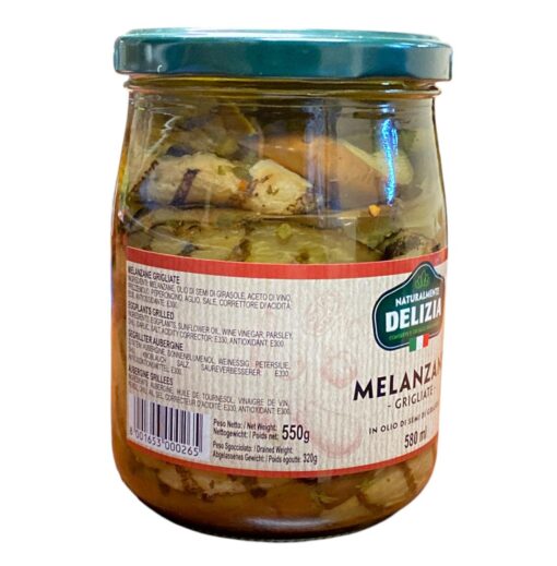 Melanzane Grigliate Delizia in Olio di Semi di Girasole – 580ml | Troilo