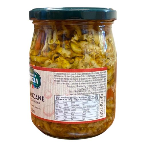 Melanzane a Filetti alla Contadina in Olio di Semi di Girasole – 580ml | Delizia