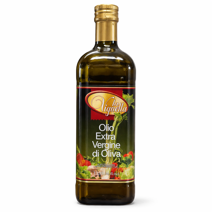 Olio Extra Vergine di Oliva La Vignella – Bottiglia in Vetro | Provenienza Europea | 1 Litro
