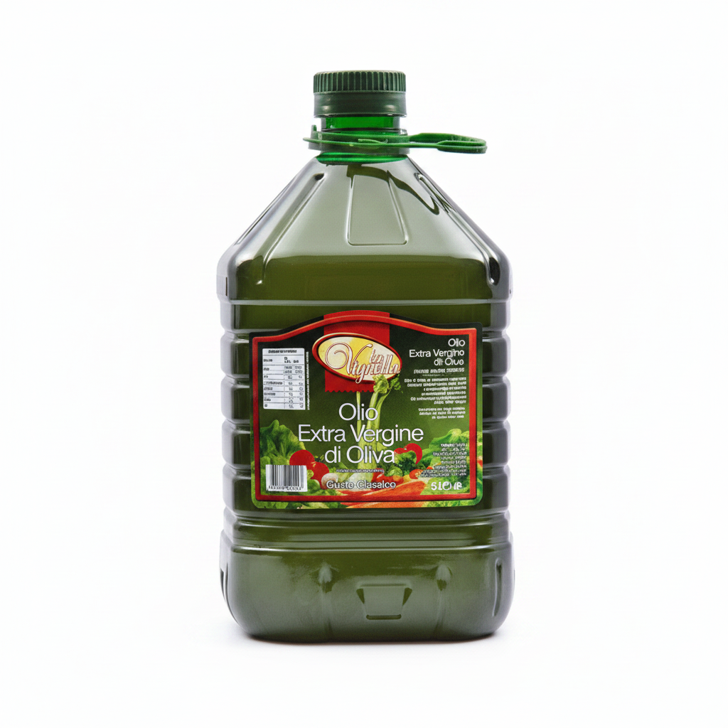 Olio Extra Vergine di Oliva La Vignella PET – Provenienza Europea | 5 Litri