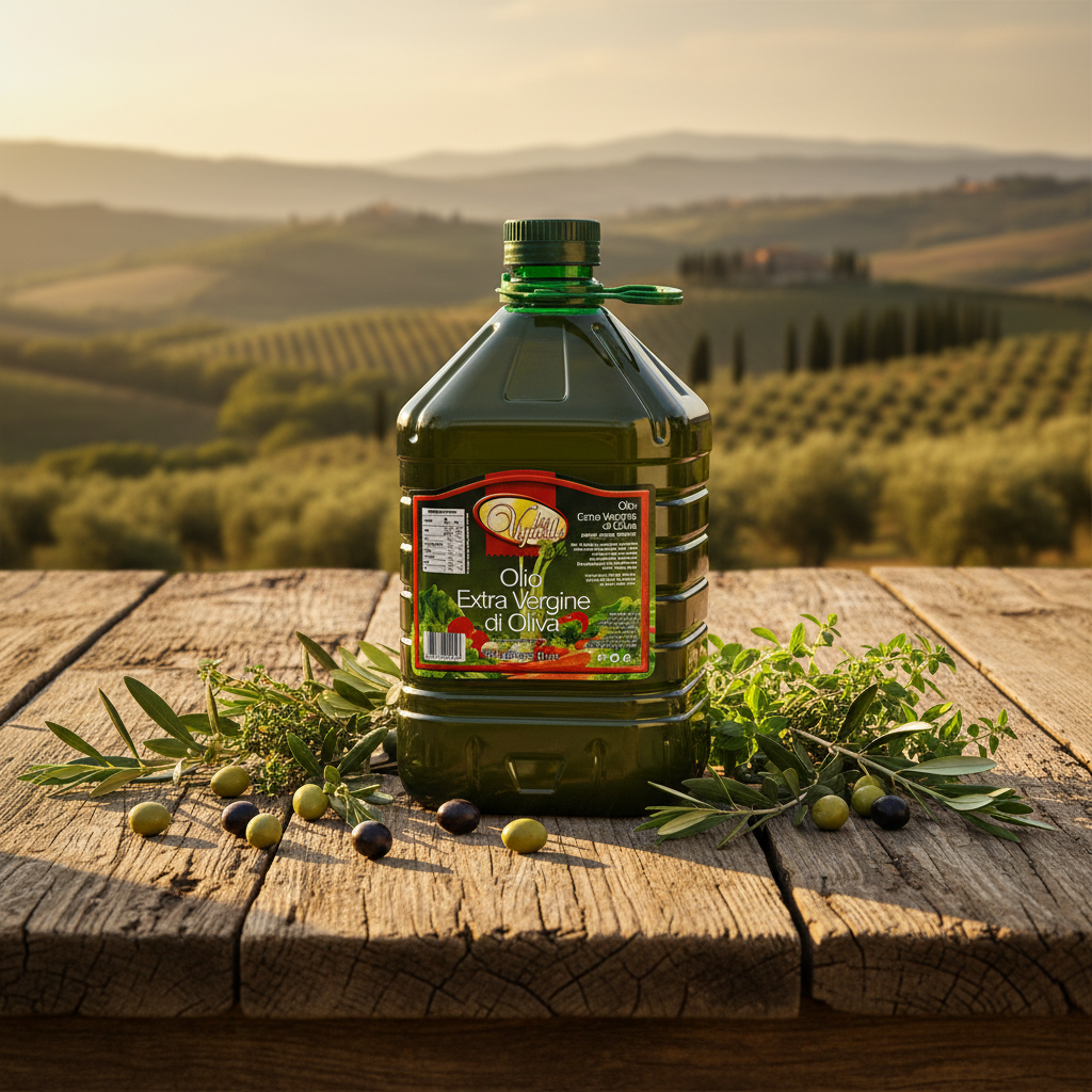 Olio Extra Vergine di Oliva La Vignella PET – Provenienza Europea | 5 Litri