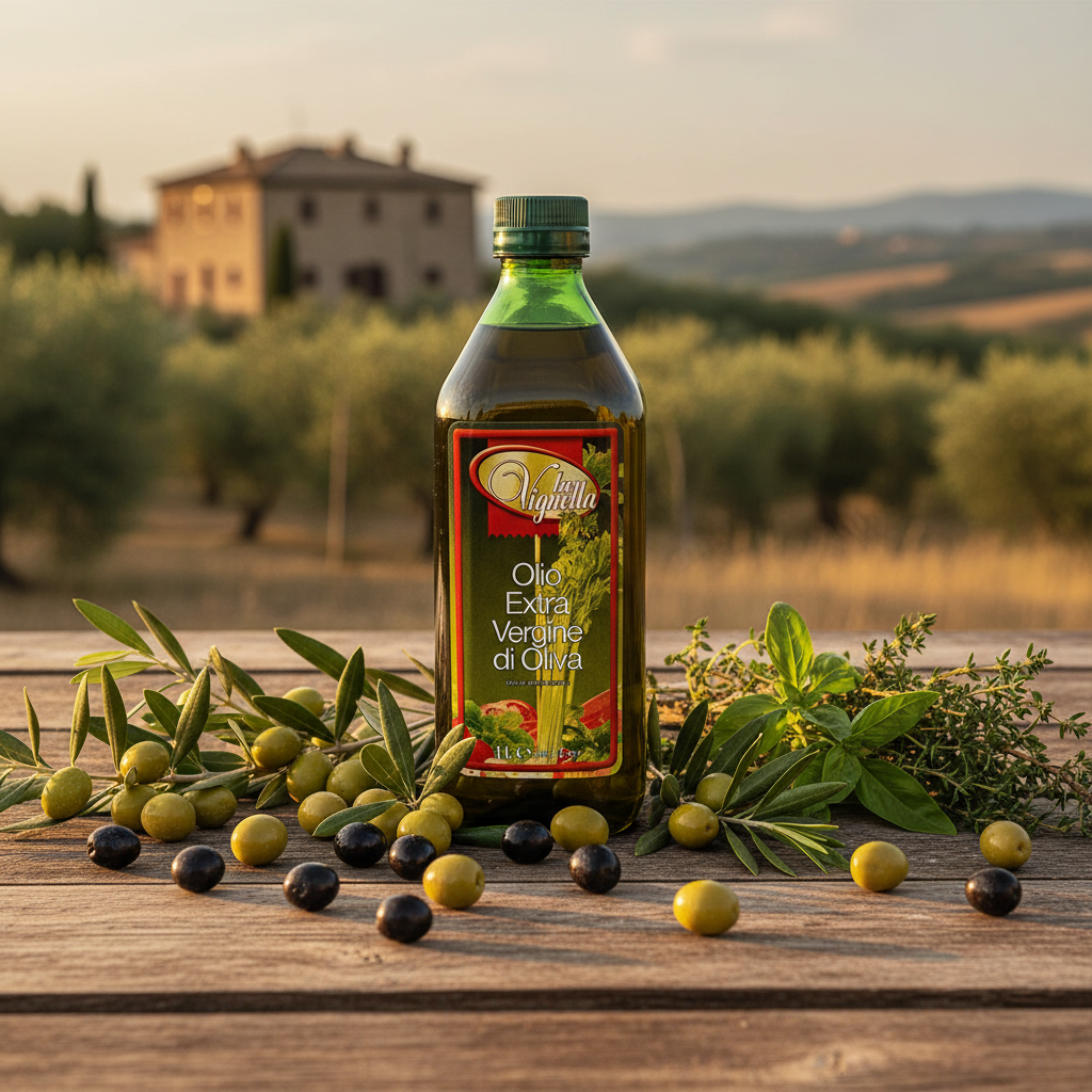 Olio Extra Vergine di Oliva La Vignella – Provenienza Europea | 1 Litro