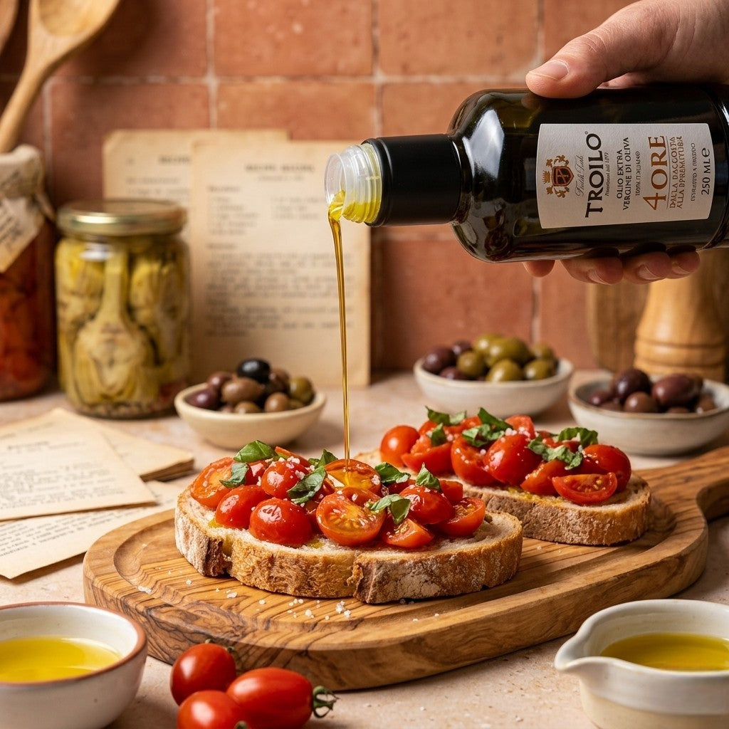 Olio Extra Vergine di Oliva Troilo – 250 ml | 100% Olive Italiane