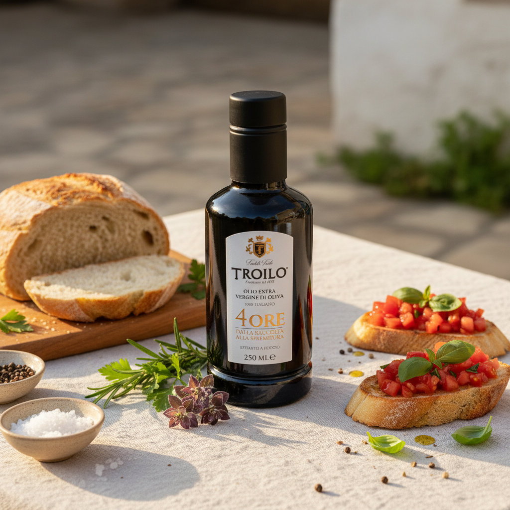 Olio Extra Vergine di Oliva Troilo – 250 ml | 100% Olive Italiane