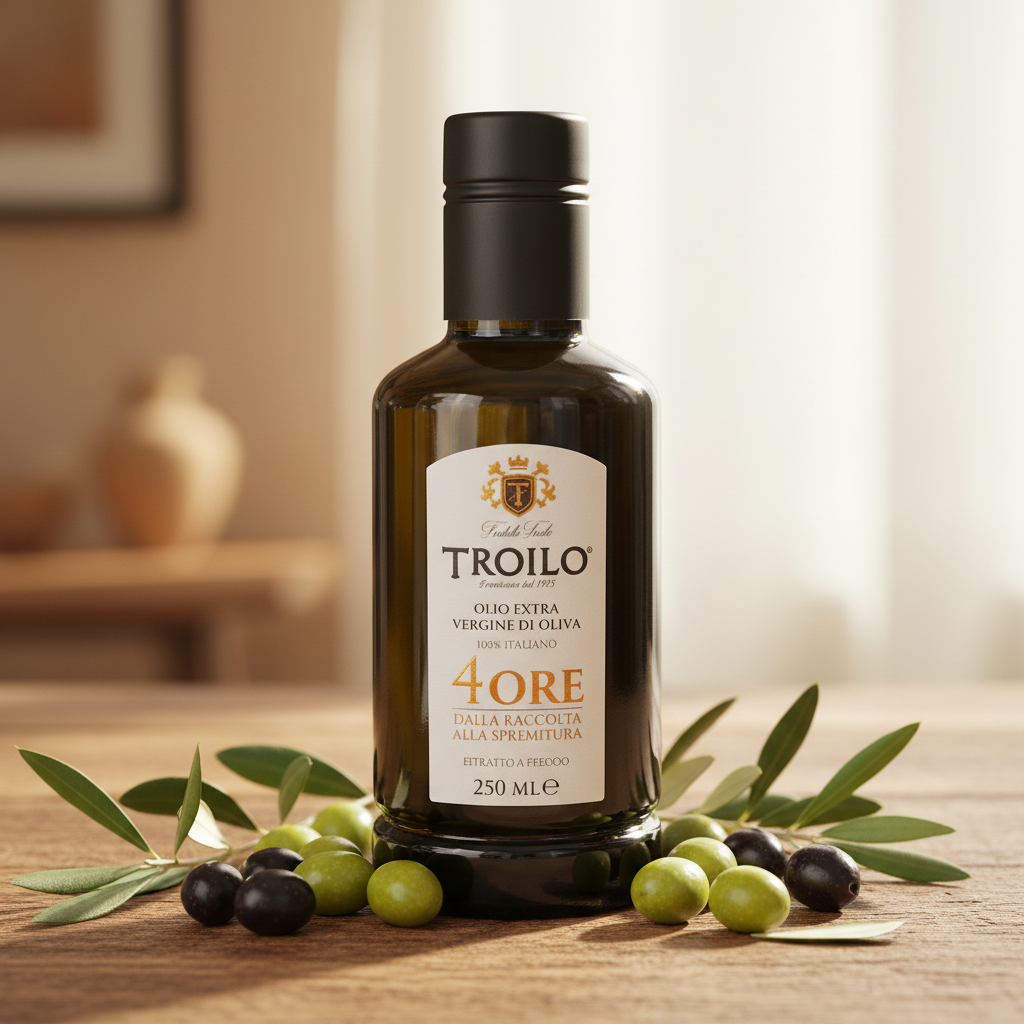 Olio Extra Vergine di Oliva Troilo – 250 ml | 100% Olive Italiane