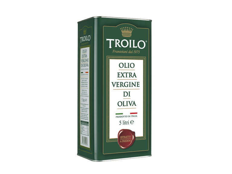 Olio Extra Vergine di Oliva Troilo 5L – 100% Italiano Estratto a Freddo