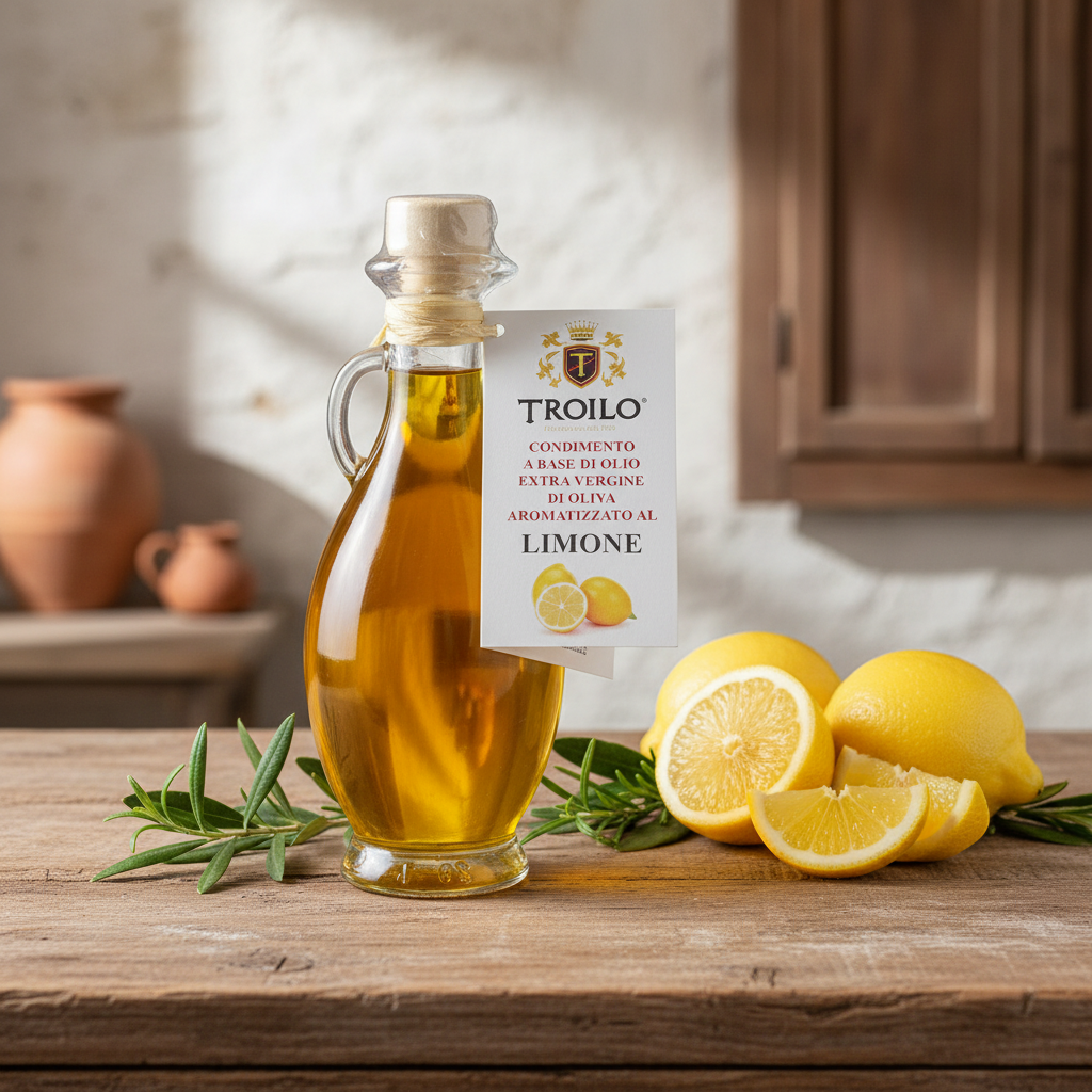 Olio Extravergine Aromatizzato al Limone – Troilo